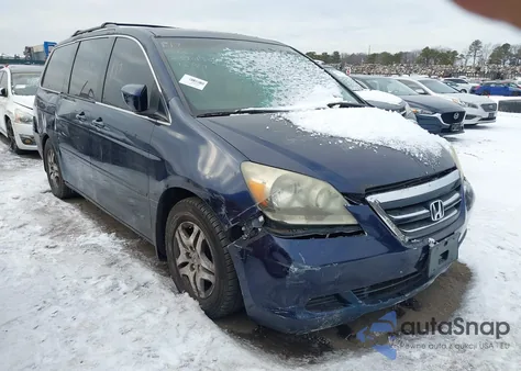 2006 Honda Odyssey Ex-L from USA, damaged, VIN 5FNRL38626B106842